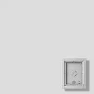 Siedle GA 612-1/1-01 SM Gehäuse-Aufputz für 1 Funktionsmodul, Silber Metallic (210012235-00)