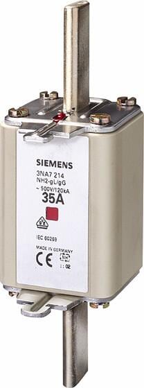 Siemens 3NA7260 NH-Sicherungseinsätze GL/GG 400A, 3 Stck.