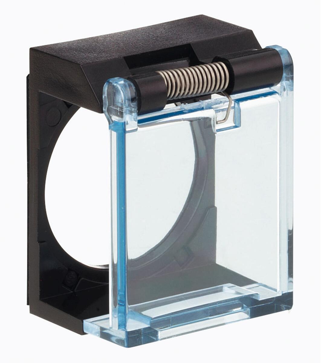 Schneider Electric Schutzkappe für Drucktaster, rund oder quadratisch Ø 16mm (ZB6YA001)