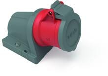Bals Wandsteckdose INNOLINQ QC, bleifrei, 16A, 5p, 400V, 6h, IP44, rot (110624)