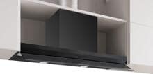 Bosch DBB97DP60 Serie 6 Integrierte Designhaube, 90 cm breit, 699 m³/h, 3 Lüfterstufen und 1 Intensivstufe, Klarglas mattschwarz bedruckt