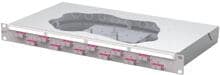 METZ CONNECT OpDAT fix2 Patchfeld splice12xSC-D OM4, grau ( 150457BB12-F )