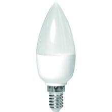 Protec.class PLED C35 4.9W LED Leuchtmittel, Kerzenform, E14, 4,9W, 470lm, 2700K (PLEDC354.9W)