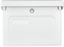 Burg Wächter Fehmarn 3888 W Kunststoff-Briefkasten, mit Zeitungsfach, Querformat, weiß (25780)
