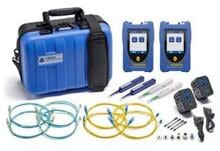 Trend Networks FiberMASTER PowerMeter Kit Pegelmesser Multimode/Singlemode und Quad-Lichtquelle, Prüfmikroskop-Anschluss, VFL (R240-PMLS)