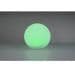 Reality Melo Solar-Kugelleuchte LED Weiß, 1-flammig, Fernbedienung, Farbwechsler, 0,5W, 3000K (R55326901)