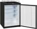 Exquisit BK160-HE-300G inox Bierkühler-Kühlschrank, 163 l, Zapfvorrichtung, Display, schwarz