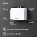 STIEBEL ELTRON DEM 3 + WSH 10 Sensorarmatur Mini-Durchlauferhitzer fürs Handwaschbecken, elektronisch, EEK:A, 3,5 kW, steckerfertig 230v, druckfest und drucklos (238910)