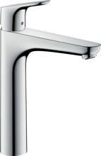 hansgrohe Focus Einhebel-Waschtischarmatur 190 ohne Ablaufgarnitur, Messing, 5 l/min, Chrom, (31518000)