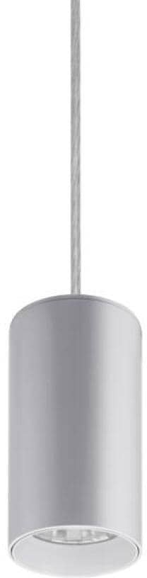 Brumberg TRAXX MINI LED-Decken-Pendel-Leuchte, 230 V AC, 50 Hz, rund, CRI > 90, 14,5 W, 20°, 3.500 K, silber (88862165)