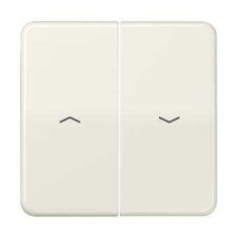 Jung CD595P Wippe 2fach mit Symbolen, weiß