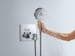 hansgrohe ShowerSelect Thermostat Unterputz für 2 Funktionen mit Schlauchanschluss und Duschkopfhalterung, Metall, 29 l/min, Chrom (15765000)