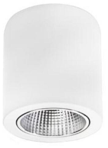 Brumberg KACIE MICRO LED-Anbaudownlight, rund, Ø 140mm, DALI dimmbar, 4000K, 20W, Reflektor silber, CRI>90, weiß (12594174DA)