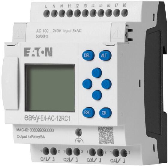 Eaton EASY-E4-AC-12RC1 Steuerrelais EasyE4 Basisgerät, mit Display (197215)