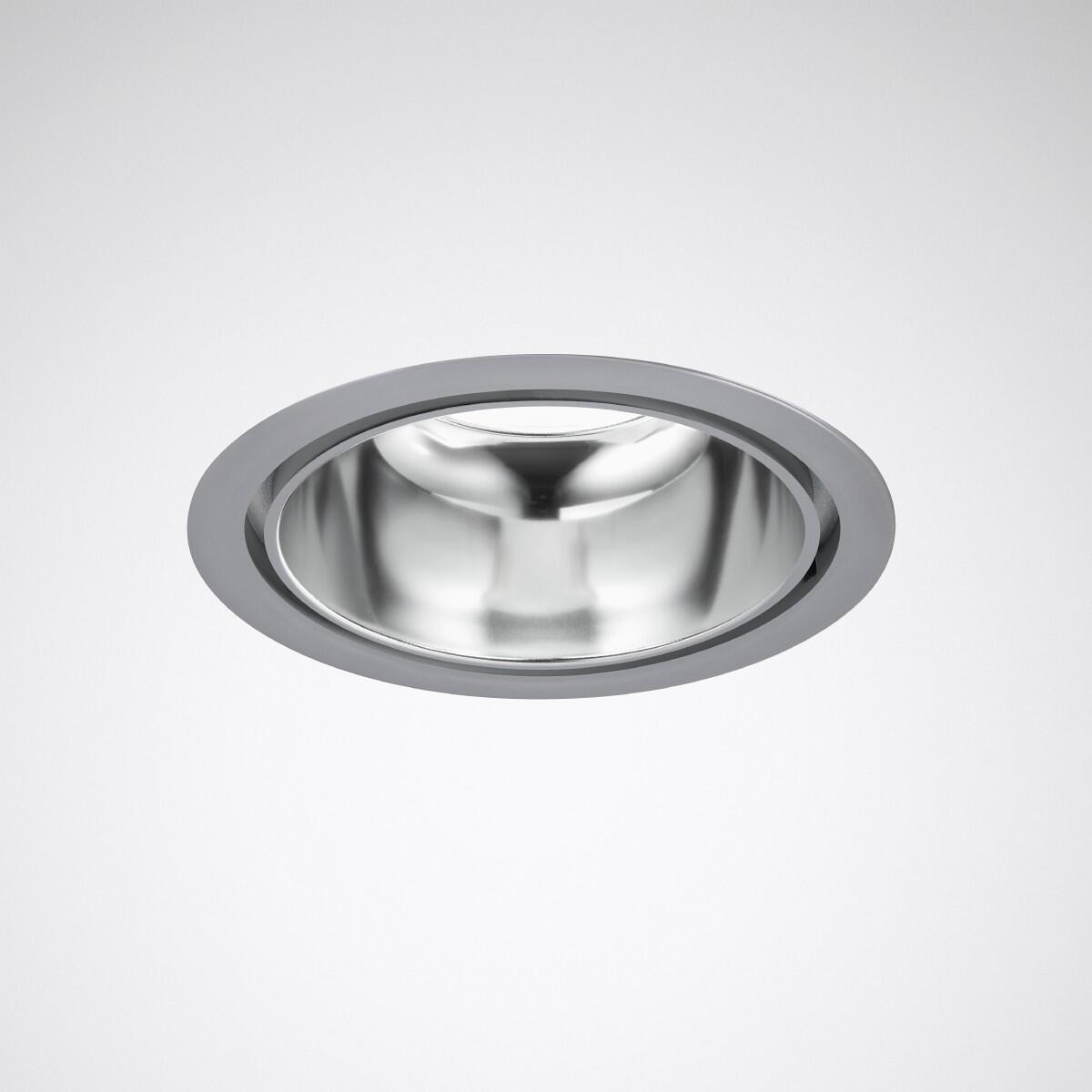 Trilux Rundes LED-Downlight InperlaL G2 C07 HR22 3800-840, silbergrau (6870051)