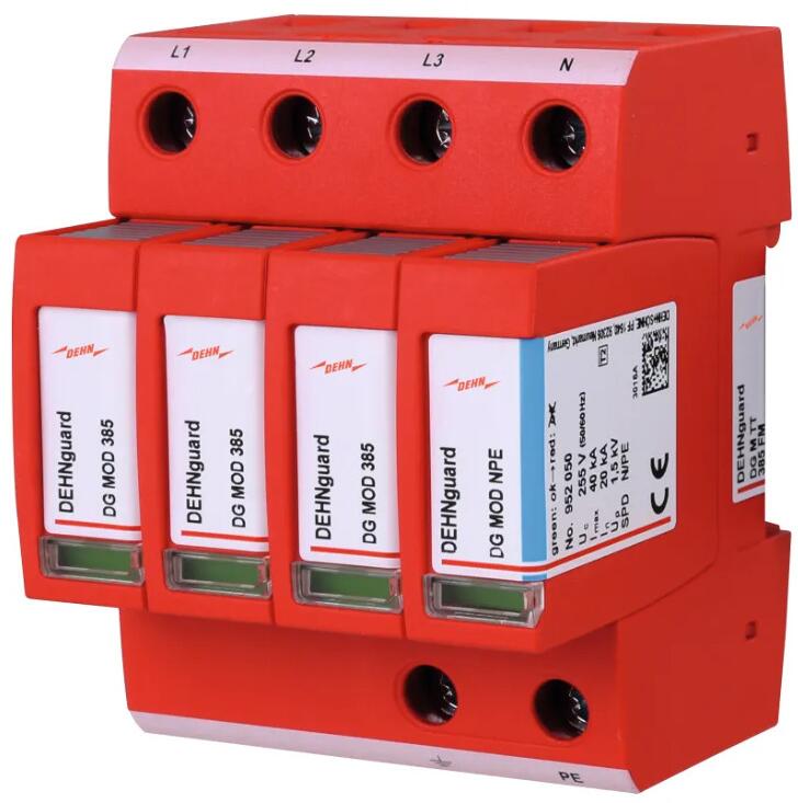 Dehn DG M TT 385 FM DEHNguard M Überspannungsableiter für TT- und TN-S-Systeme, 4-polig, Typ 2 (952316)