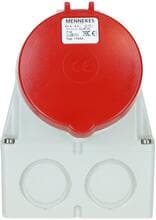 MENNEKES (1145A) Wandsteckdose mit X-CONTACT, rot
