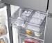 Samsung RF65A967FS9/EG Side-by-Side Frenchdoor Kühl-Gefrierkombination, 91 cm breit, 647 L, noFrost, Dual Ice MakerIce Cubes & Ice Bites, Festwasseranschluss, WiFi, Edelstahloptik