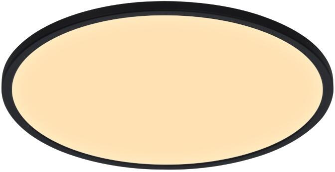 Nordlux Oja 60 Step-Dim Deckenleuchte, IP20, 28 Watt, 3200lm, 2700K, schwarz (50066103)