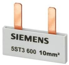 Siemens 5ST3602 Stiftsammelschiene 10mm², Anschluss 12x1Phasen, berührungssicher (10 Stck.)