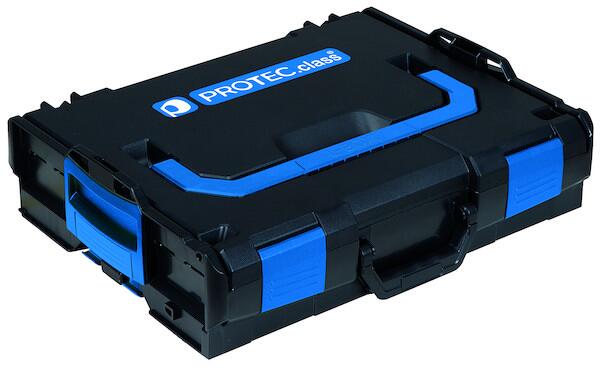 Protec.class PLBOXX12S Systemkoffer, 12 Fächer, schwarz (05106397)