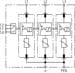Dehn 952305 modularer Überspannungs-Ableiter 3-pol für TN-C Systeme