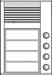 TCS PPAF0x-EN/02 Vorkonfigurierte Türsprechanlage, 8 Wohneinheiten, Aufputz