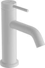 hansgrohe Tecturis S Standventil 80 wassersparend+ mit Hebelgriff für Kaltwasser oder vorgemischtes Wasser ohne Ablaufgarnitur, Messing, 4 l/min, Mattweiß, (73313700)