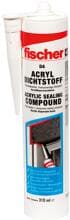 Fischer Acryldichtstoff DA, 310 ml weiß (53110)