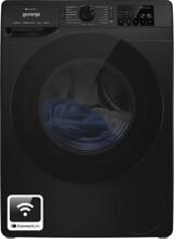 Gorenje WPNEI94A1DTSB 9 kg Frontlader Waschmaschine, 60 cm breit, 1400 U/Min, AquaStop, StableTech, WLAN, 15 Programme, Kindersicherung, schwarz