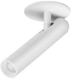 Brumberg CUBA LED-Einbaustrahler 4,2W, 250 lm, 3000K, rund, drehbar, schwenkbar, weiß (12310173)