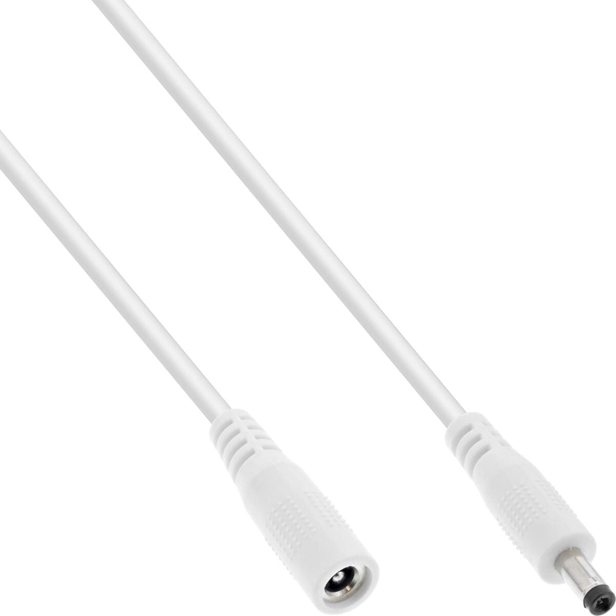 InLine Verlängerungskabel, DC Stecker 4,0x1,7mm, weiß, 3m (26803D)