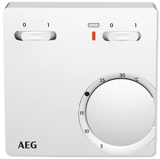 AEG RT 602 SN SZ Temperaturregler, 230V, Aufputz, weiß (223299) Elektroshop  Wagner