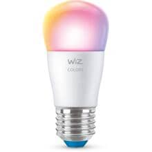 Wiz Wi-Fi BLE 40W P45 E27 922-65 RGB 1PF/6 LED Lampe in Tropfenform, 4,9W, 470lm, 2200-6500K, satiniert (929003499801)