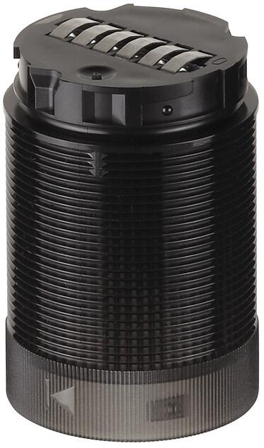 Werma Anschlusselemente KombiSIGN 40, IO-Link - ClassicLook, 24 V, Ø 74 mm, schwarz (631.800.55)