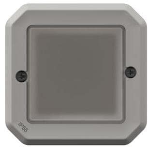 Legrand Plexo New Mosaic Adapter Mit Flexibler Membran – Grau, Für Feuchträume & Flexible Installation