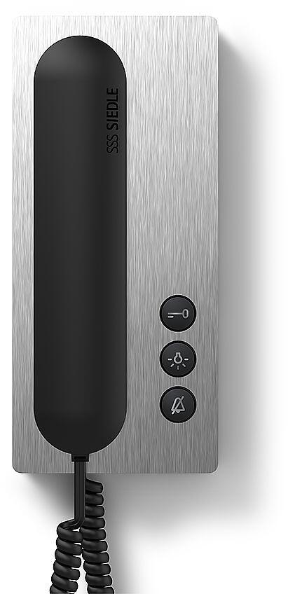 Siedle BTS 850-02 E/S Standard Bus-Telefon, Edelstahl/schwarz (200040916-00)