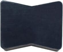 Walther Werke 39870023 Kabelbrücke Verbindung, 2-Kanal, HxBxL 38x30x45mm, schwarz