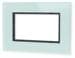 Abdeckrahmen 1,5fach, Glas Mint, System 55 Esprit, Gira 100118