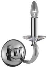 Brumberg RAVENNA Wandleuchte, E14, 1x40 W max., chrom glänzend (50801020)