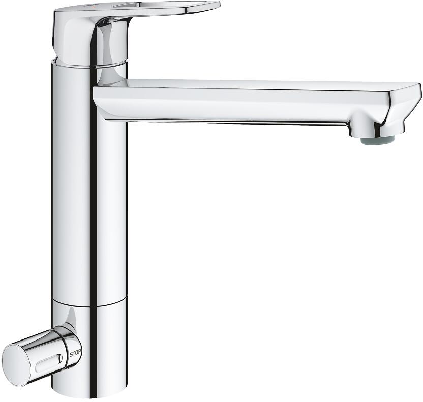GROHE BauLoop Einhebel-Spültischarmatur, 1/2", chrom (31713000)