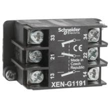 Schneider Electric Hilfsschalter ohne Sprungfunktion, Fronteinbau,1Ö+2S (XENG1491)