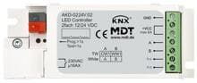 MDT AKD-0224V.02 LED Controller Unterputzgerät, für 12/24V CV LED, 2 einzelne Kanäle oder TW
