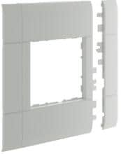 Hager Rahmenblende modular, 80/120 mm Oberteil, halogenfrei