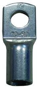 Kalitec Rohrkabelschuhe HR70-6 – 70 Mm², M6, 10 Stück, Ohne Sichtloch, Galvanisch Verzinnt, Made In Germany