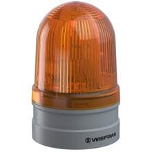 Werma EvoSIGNAL Midi TwinLIGHT, Dauerlicht, 12/24 V AC/DC YE, LED, gelb (261.310.70)