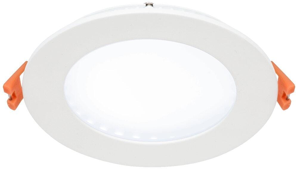 EVN LPR-Serie LED Einbaupanel, rund, IP20, 9W, 4000K, 630lm, 350mA, weiß (LPRW123540)