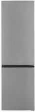 Exquisit KGC265-70-040D Stand Kühl-Gefrierkombination, 54,5 cm breit, 262 L, LED-Beleuchtung, inoxlook