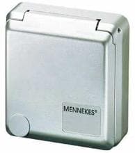 Mennekes (4280) Cepex-Anbausteckdose, silber