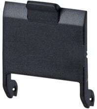 METZ CONNECT Staubschutzklappe für C6Amodul, schwarz (820032-0129-I)